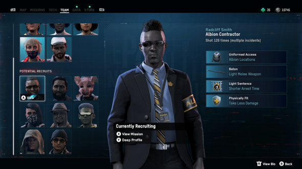 Legionh R6 Watchdogs Legion Albion wache rekrutieren mit zwei Daumen runter? (PC ...
