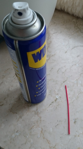 WD40 / WD 40 Spray / WD-40 / Strohhalm passt nicht - (Öl, zu dick, Strohhalm)