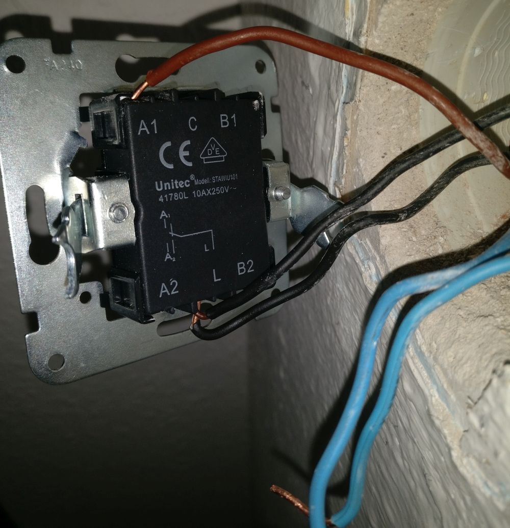 Wechselschaltung anklemmen Wechselschaltung anklemmen