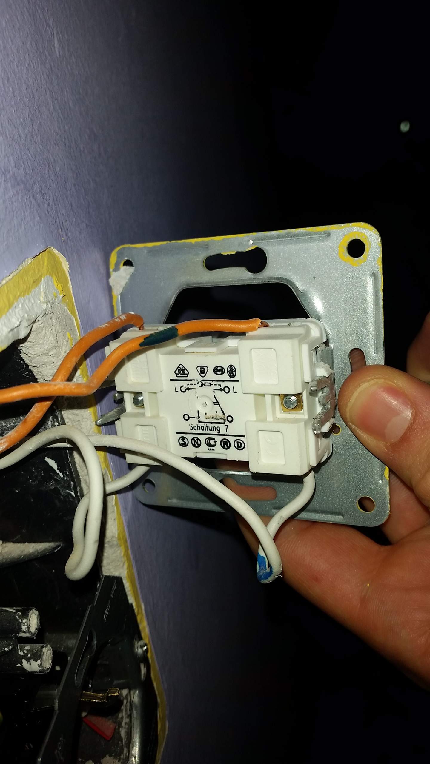 Wechselschalter tauschen (Elektrik, Lichtschalter)