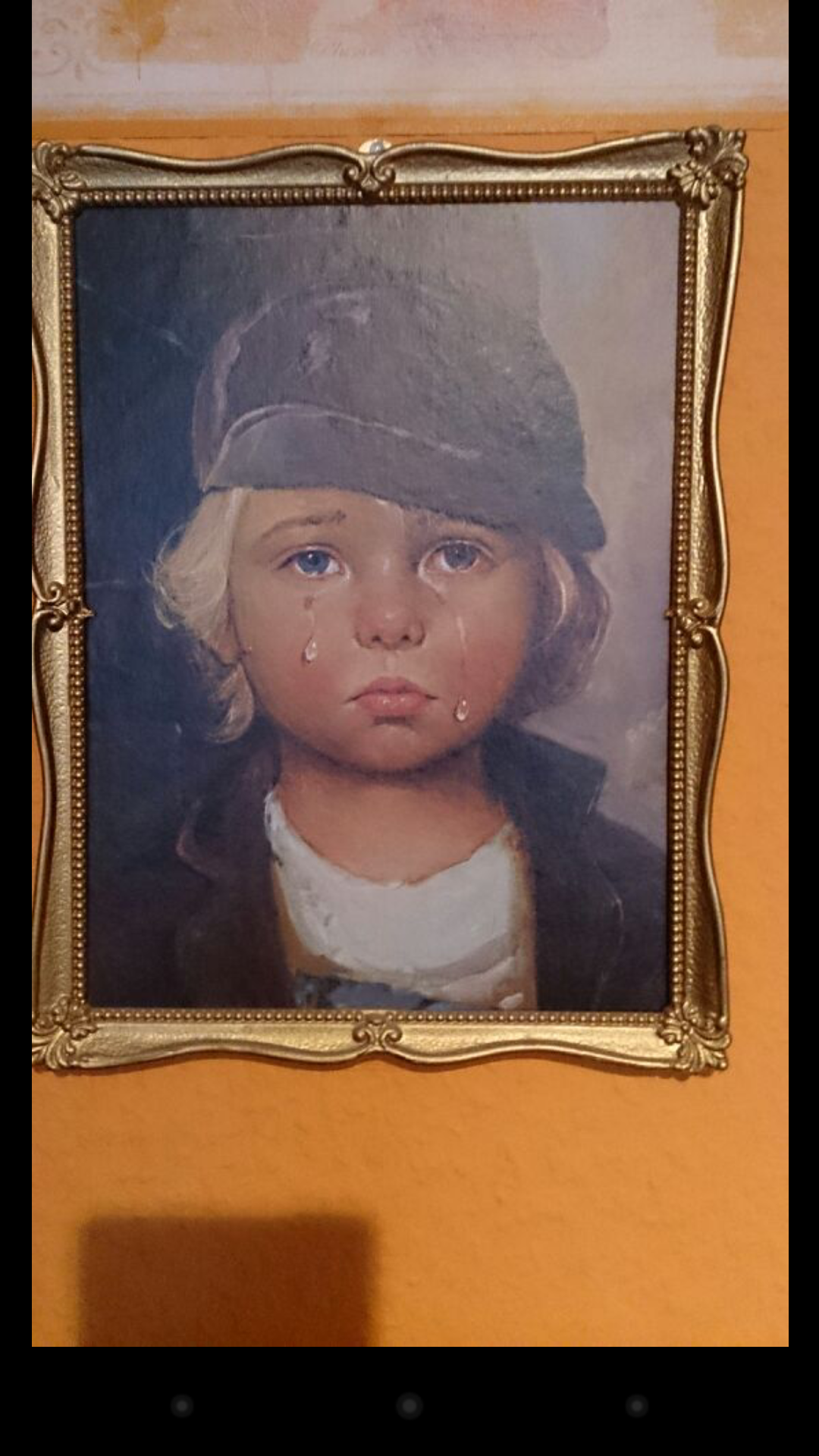 "Weinende Kinder" von G. Bragolin - liegt darauf ein Fluch? (Bilder