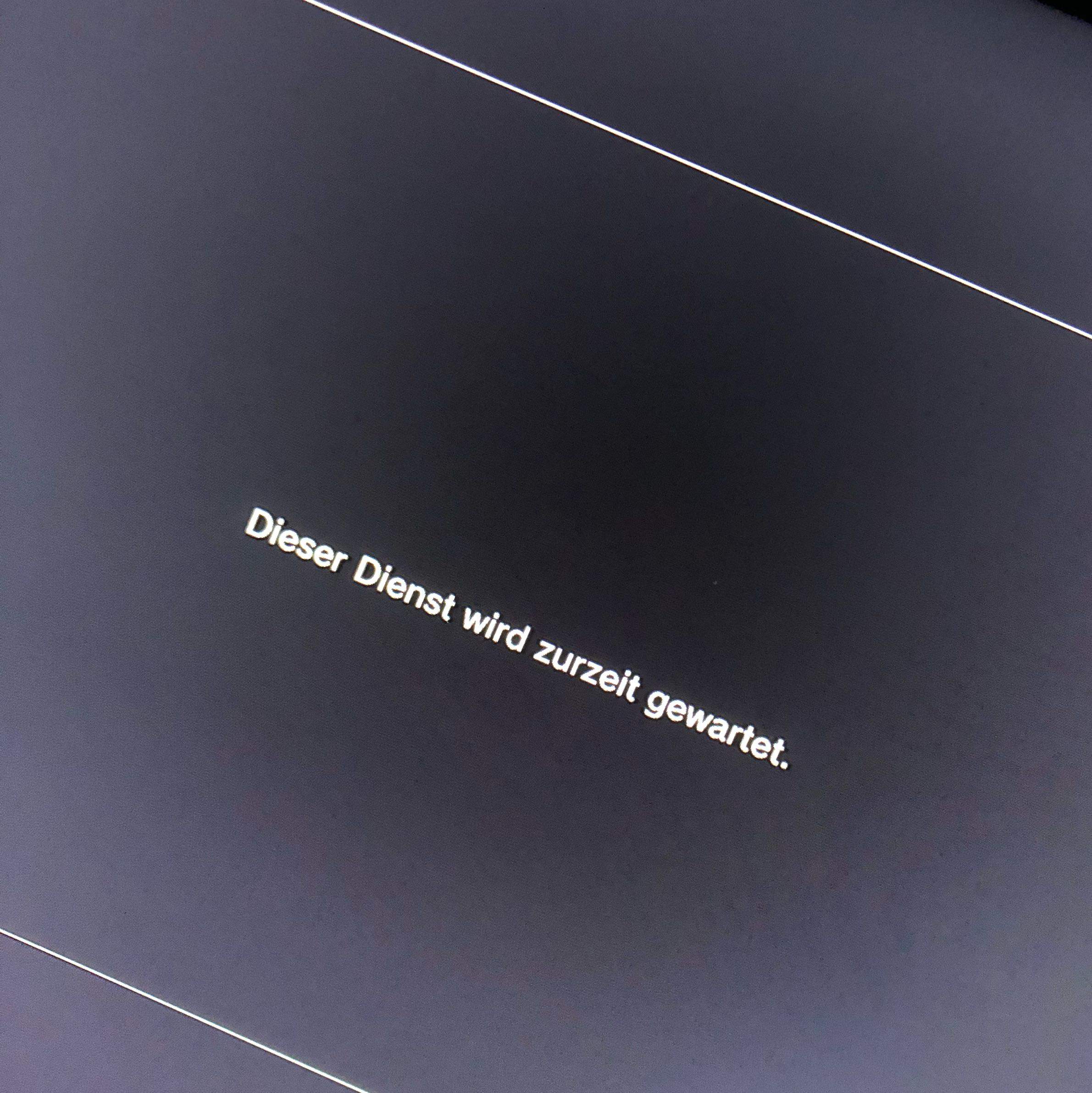 Existenz Dingy wie oft dieser dienst wird zurzeit gewartet ps3