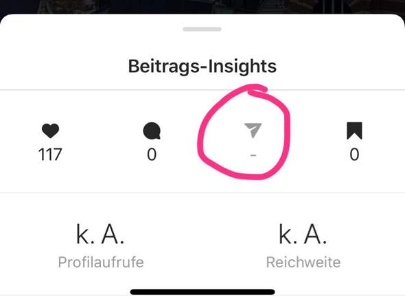 Weiß einer was dieses Zeichen bei Instagram bedeutet? (Bedeutung)