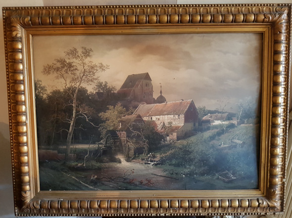 Andreas Achenbach - Erftlandschaft  - (Bilder, Kunst, Maler)