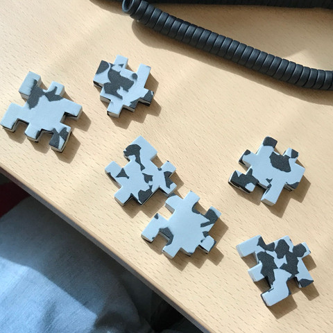 Würfel puzzle - (basteln, Würfel)