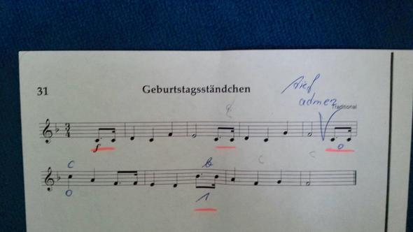 Weiss Jemand Wie Man Diese Noten Fur Eine Trompete In B In Noten