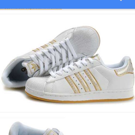 Adidas schuhe goldene streifen Clearance