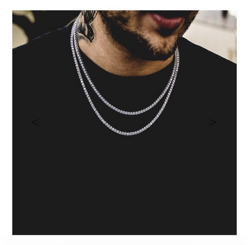 Weisse Diamant Kette N Bei Jungs Manner Sexy Ketten Iced Out