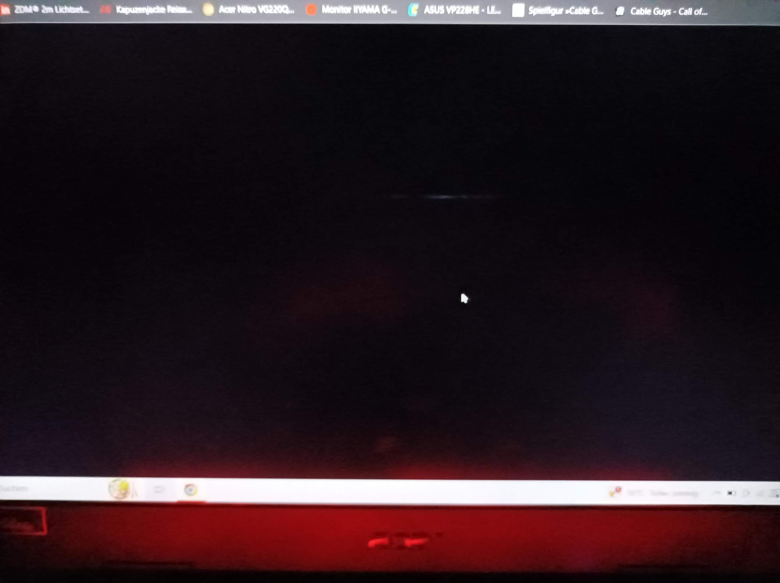 Strich Roter Strich Auf Bildschirm Von Laptop ??!! – FDEU