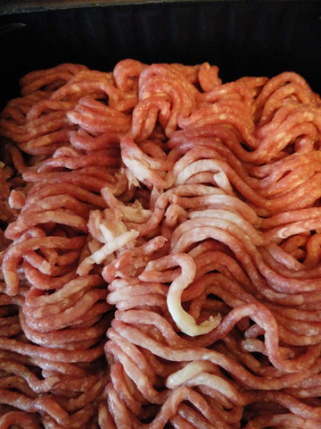 Weisses Hackfleisch Lebensmittel Fleisch