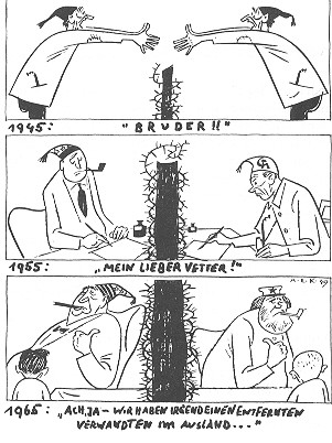 Karikatur, 1949 - (Schule, Deutschland, Geschichte)