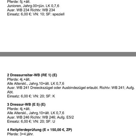 Welche Aufgabe Wird Geritten Pferde Reiten Turnier