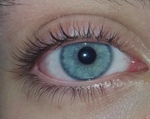 Grün Blaue Augen