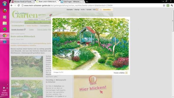 Gartentraum - (Garten, Baum, Schatten)