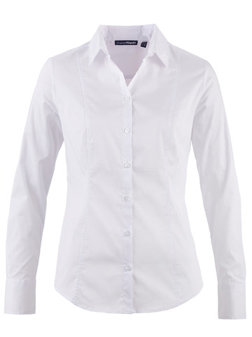 Bluse von Charles Vögele - (Kleidung, Mode, weiß)