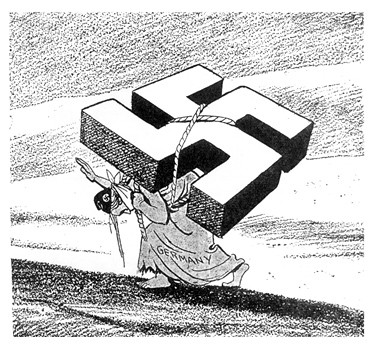Karikatur - (Geschichte, Adolf Hitler)