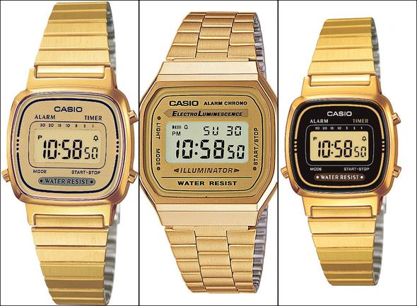 Casio Gold - (Uhr, Gold, Silber)