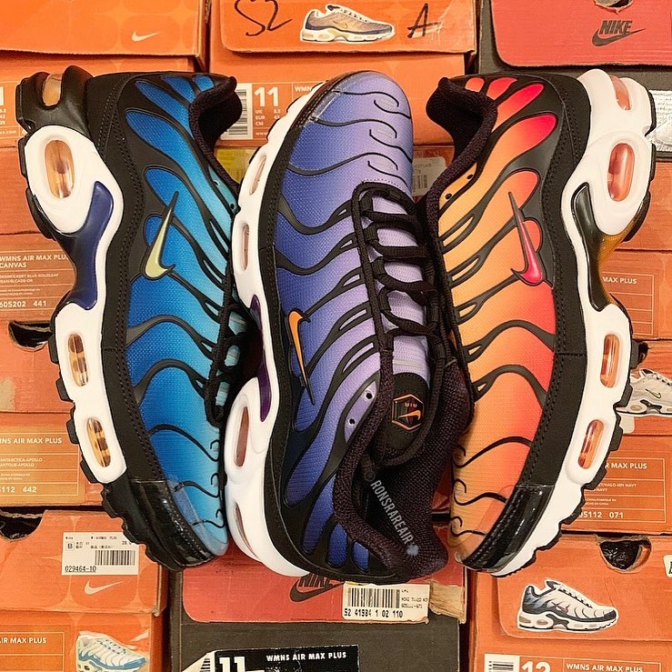 Welche der neuen Nike TNs passen zu jemanden der ausschließlich schwarz