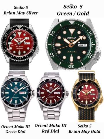 Welche dieser Uhren findet ihr am schönsten?