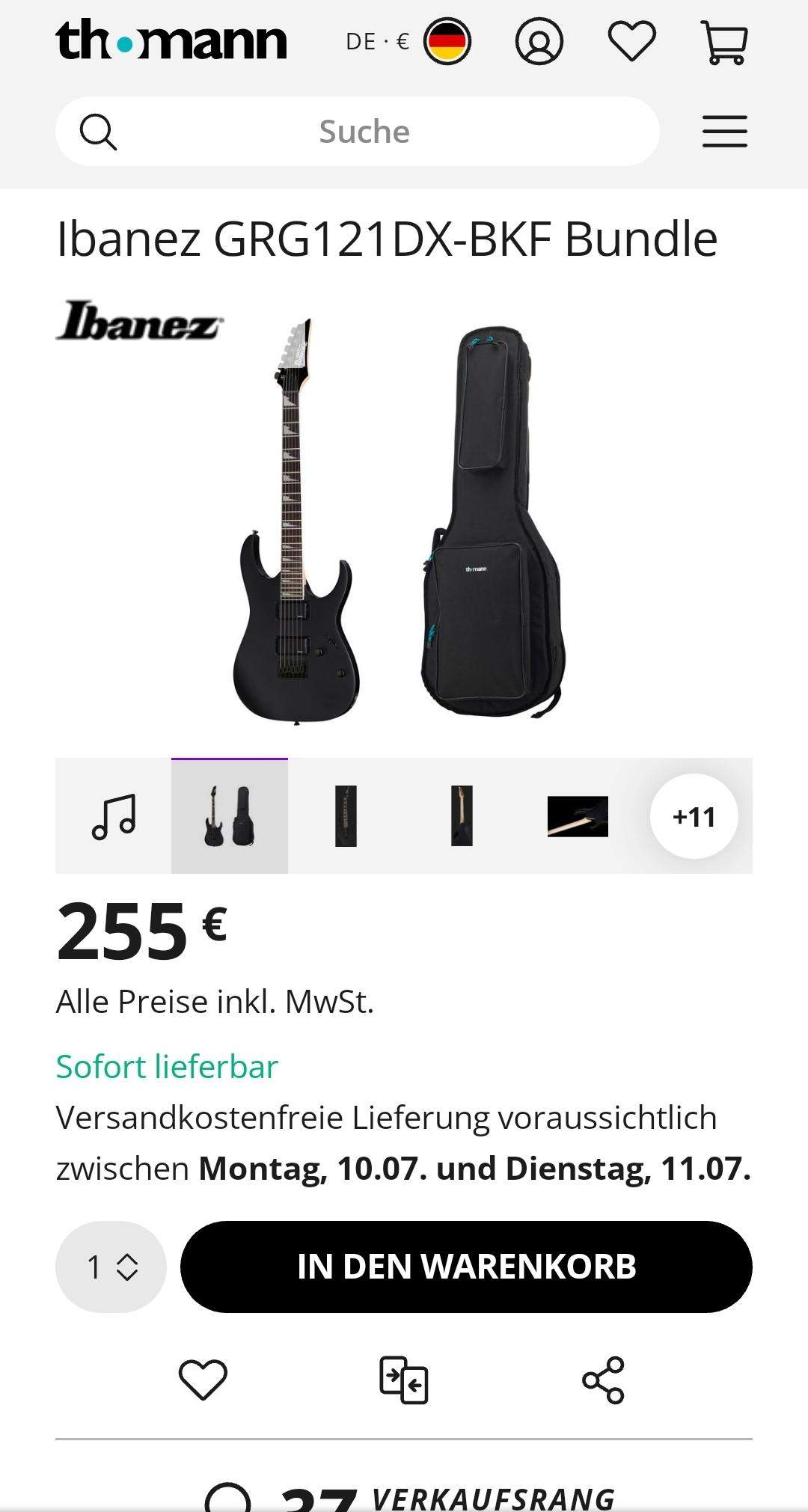 Welche EGitarre (Anfänger)? (Instrument lernen)