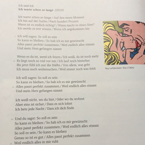 Hier ist der Songtext - (Musik, Deutsch, Sport und Fitness)