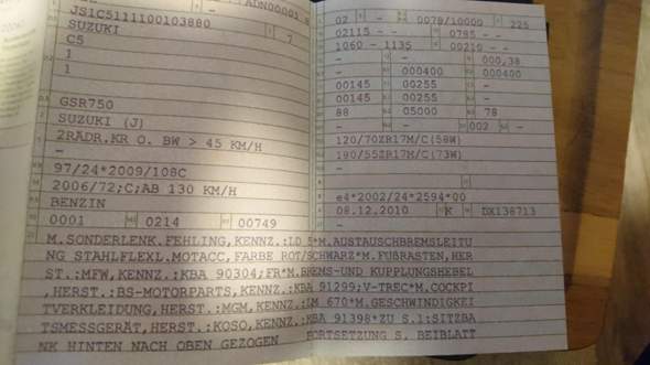 Welche Euro Norm? (Auto und Motorrad, KFZ, Umweltplakette)