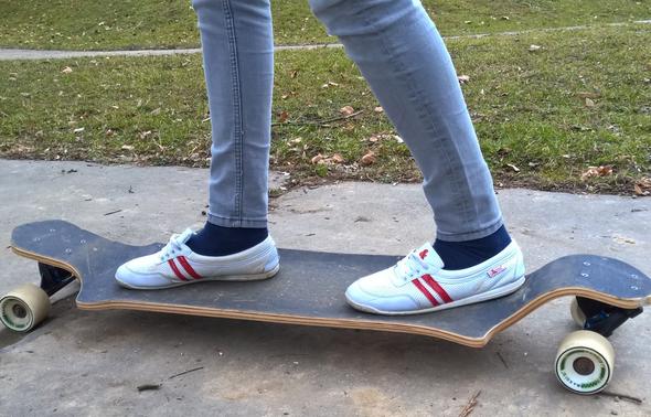 Welche Fahrtrichtung hat mein longboard? (Anfänger)