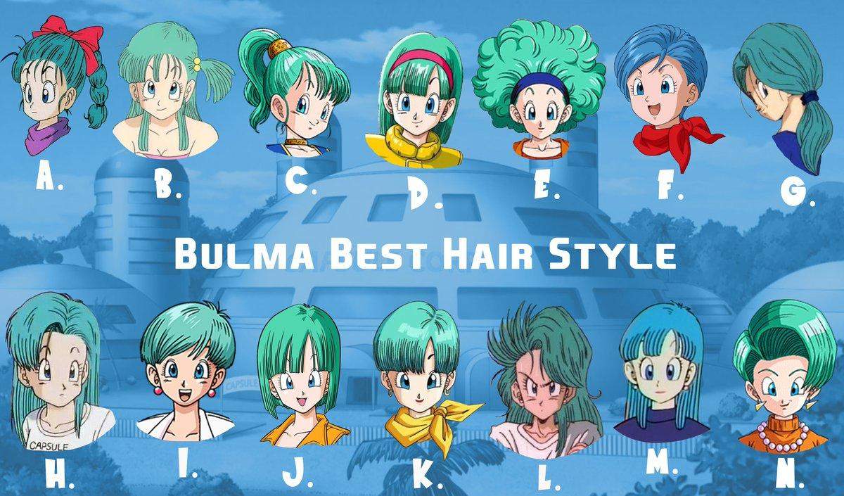 Welche Haare von Bulma findet ihr am besten? (Anime, Manga, Dragonball)