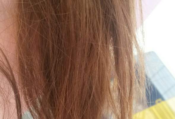 das sind meine Haare  - (Haare, Farbe)