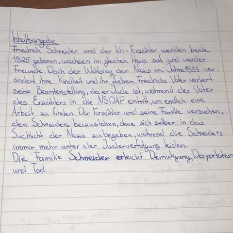 Xjxjhdhfhfdfy - (Schule, Buch, Inhaltsangabe)