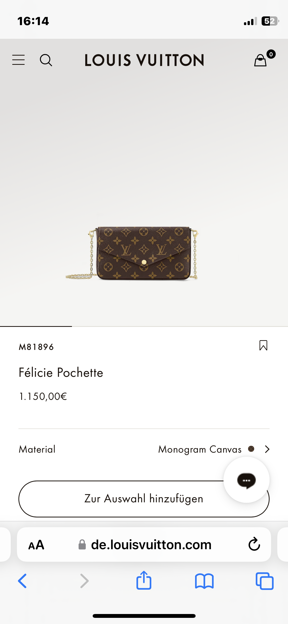 Louis Vuitton-Ambre-Taschen aus zweiter Hand