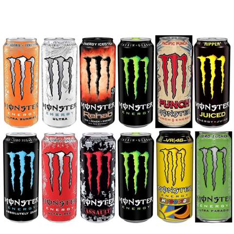 Welche Monster Energy Drink sorte magst du am meisten? (Deutschland ...