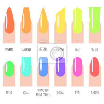 Welche Nagelform Bevorzugt Ihr Kosmetik Hand Nagel