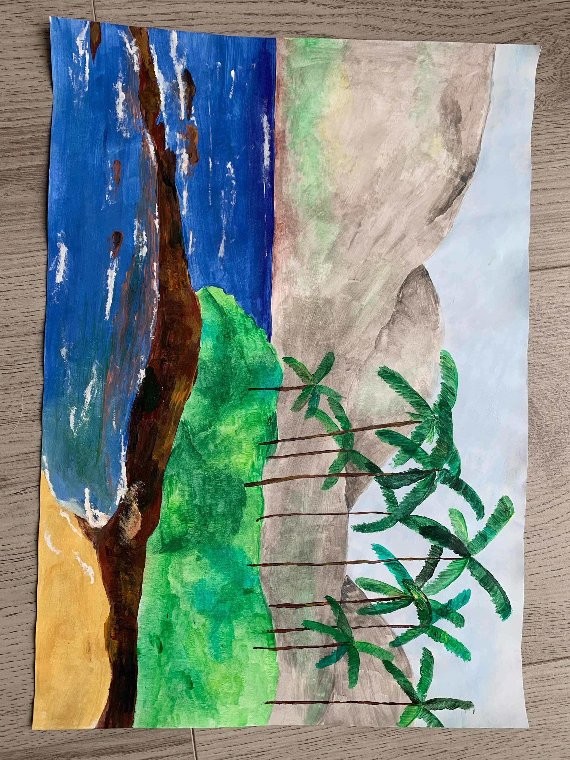 Welche Note würdet ihr mir für das Bild geben? (Schule, Umfrage, Abstimmung)
