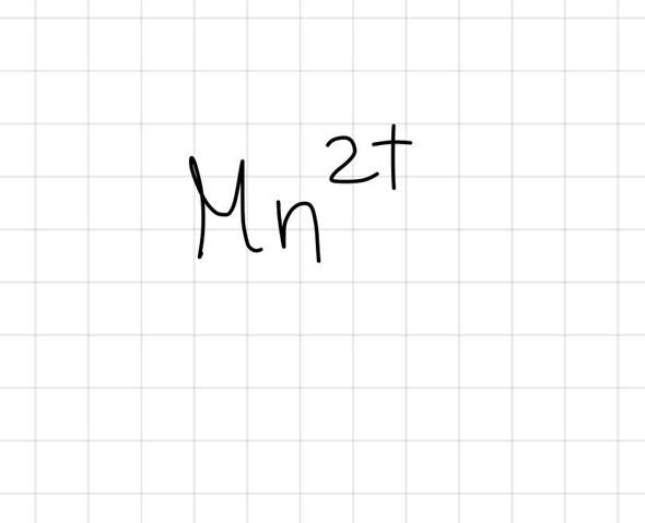 Welche Oxidationszahl hat Mn2+?