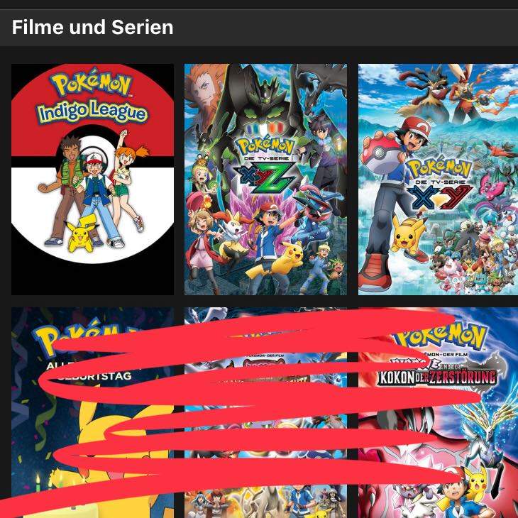 Pokémon Ultimative Reisen, Kinderserien streamen