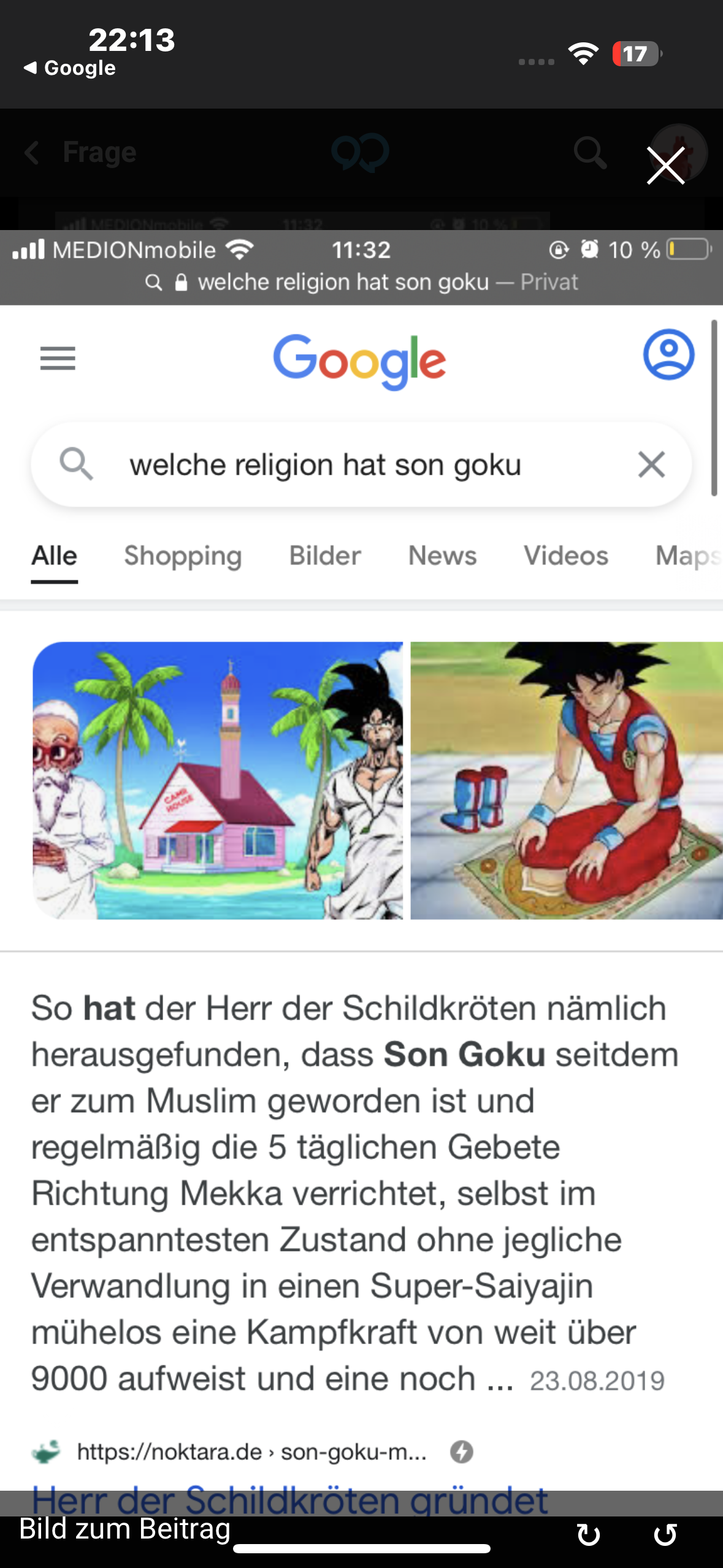Welche Religion hat Goku? (Anime, Islam, Christentum)
