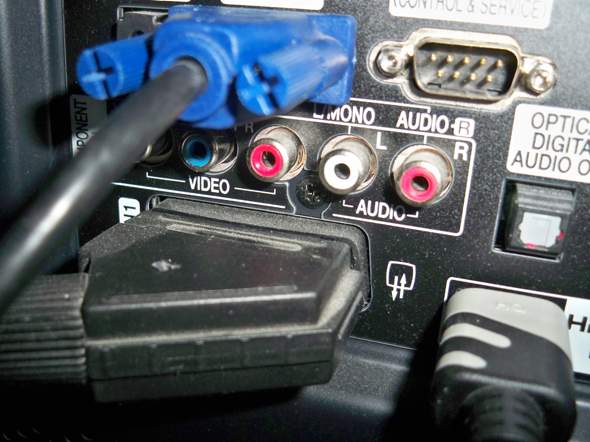 Fernseher über VGA bzw. DVI auf VGA Adapter. - (PC, Grafikkarte)
