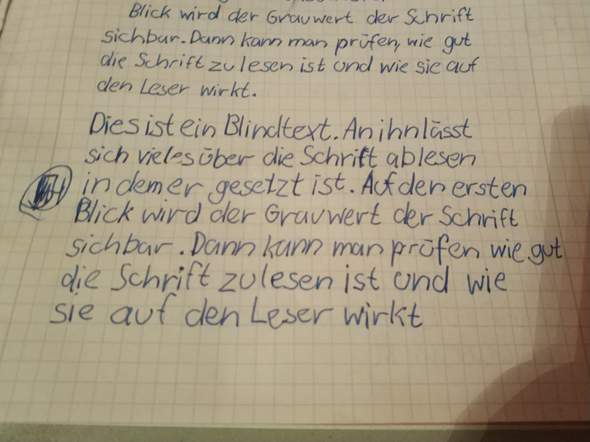  - (Schule, Aussehen, Schrift)