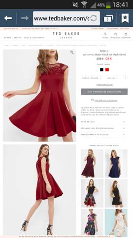Welche Schuhe zum roten Kleid?