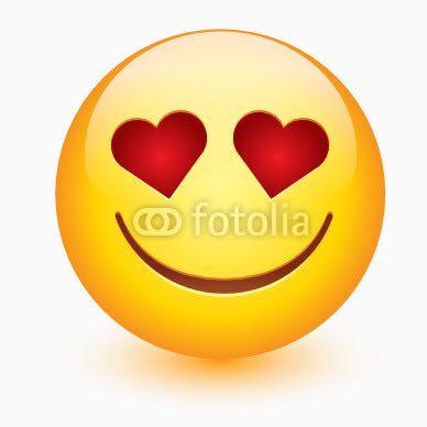 Herz smileys kuss mit Emojis: Die