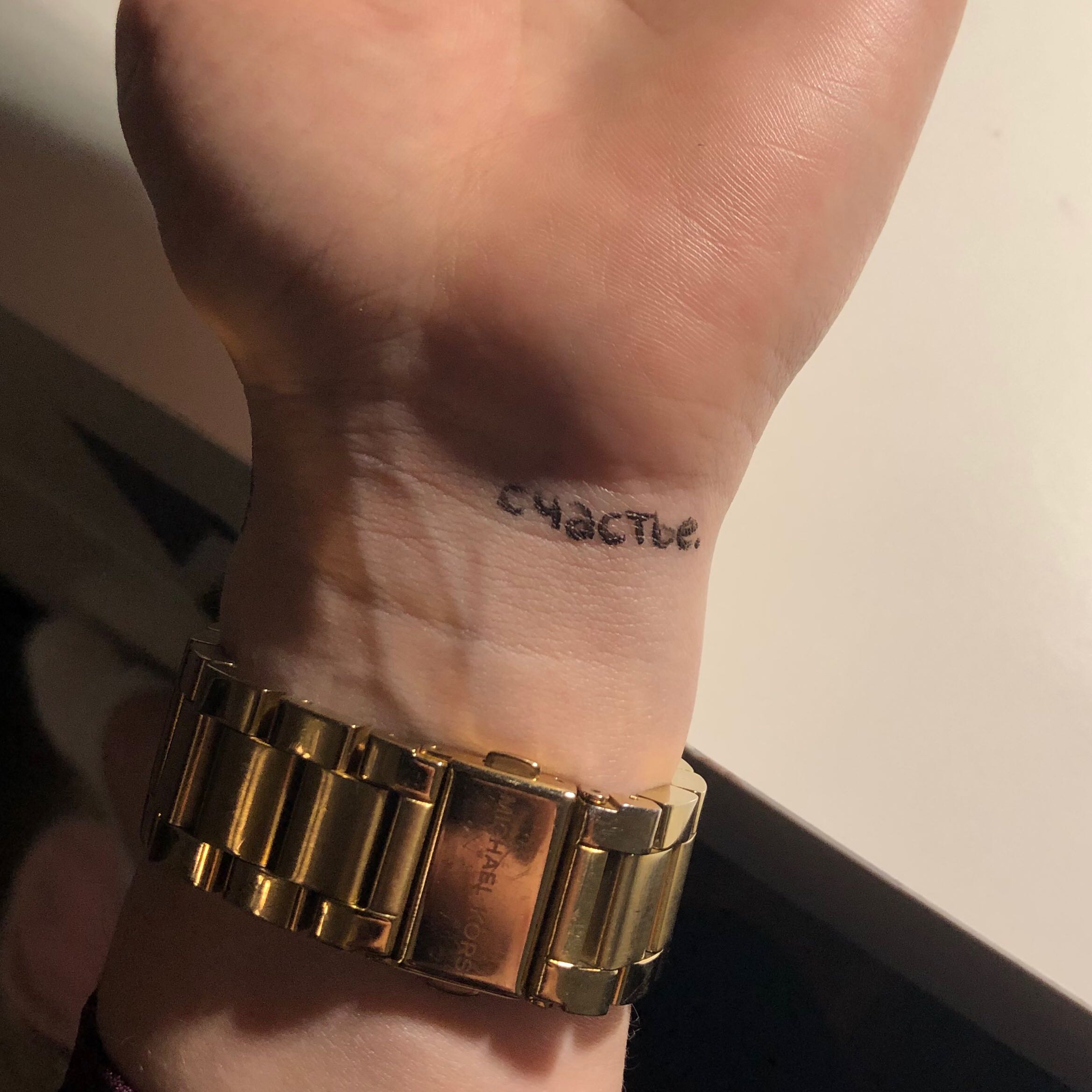 Welche Stelle für das tattoo ist schönerrr? (Aussehen, Glück, Handgelenk)