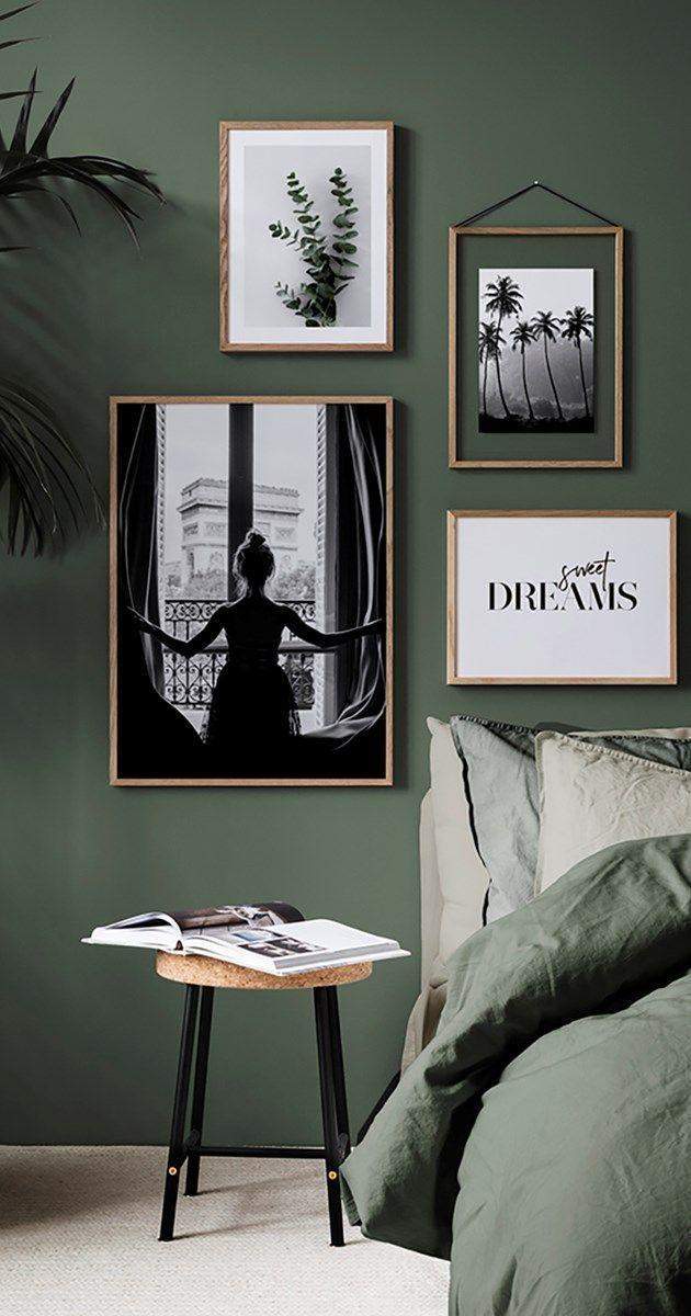 Welche Vorhänge zu grüner wand? (Gardinen, Vorhang)