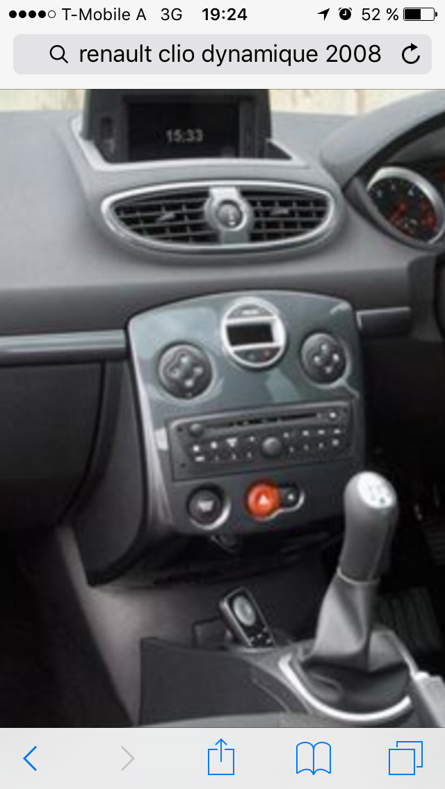 Welcher Autoradio passt in meinen Clio Dynamique 2008