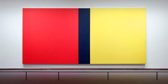 Welcher Bildgattung gehört das Gemälde "Who’s Afraid of Red, Yellow and Blue" von Barnett Newman an?