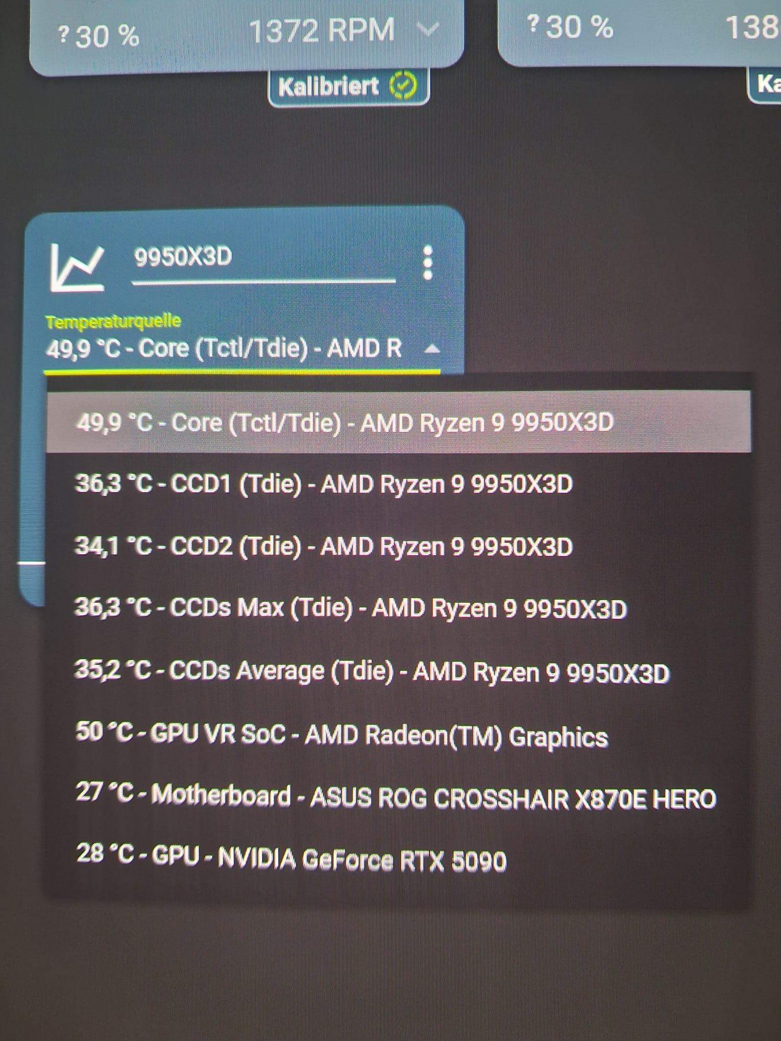 Welcher CPU Sensor überwachen? (Informatik, CPU-Auslastung, CPU-Temperatur)