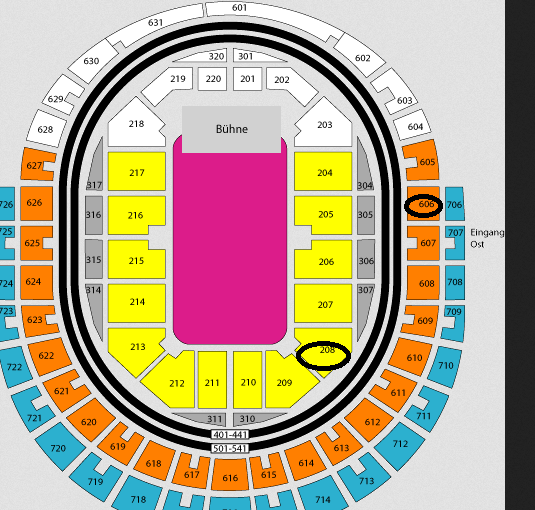 Welcher Platz ist besser? (Musik, Konzert) Welcher Platz ist besser? (Musik, Konzert)