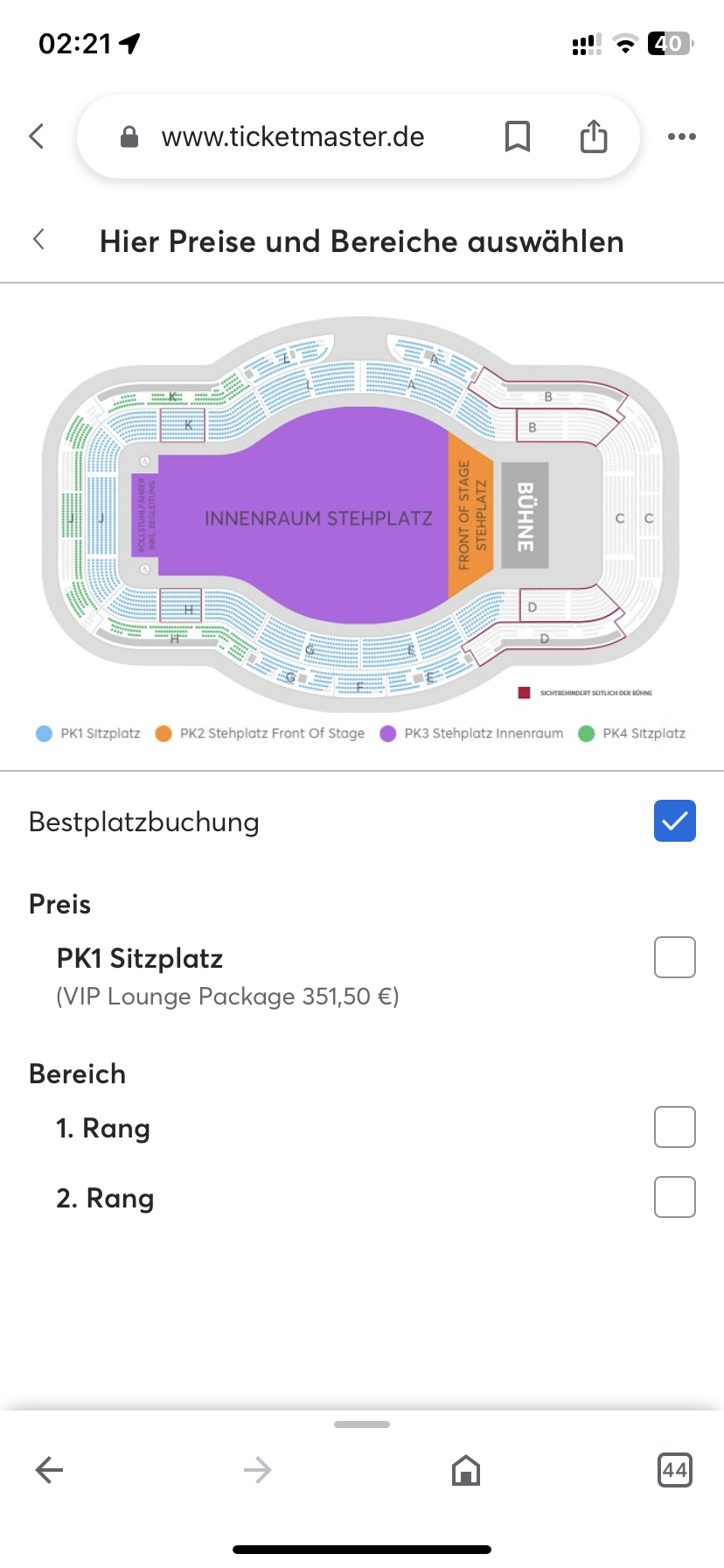 2x Tickets The Weeknd - Hamburg | outlets Stehplatz hinten