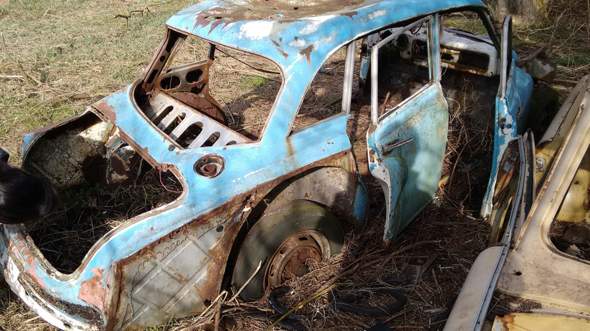 Heck - (Auto, Oldtimer, Ostauto)