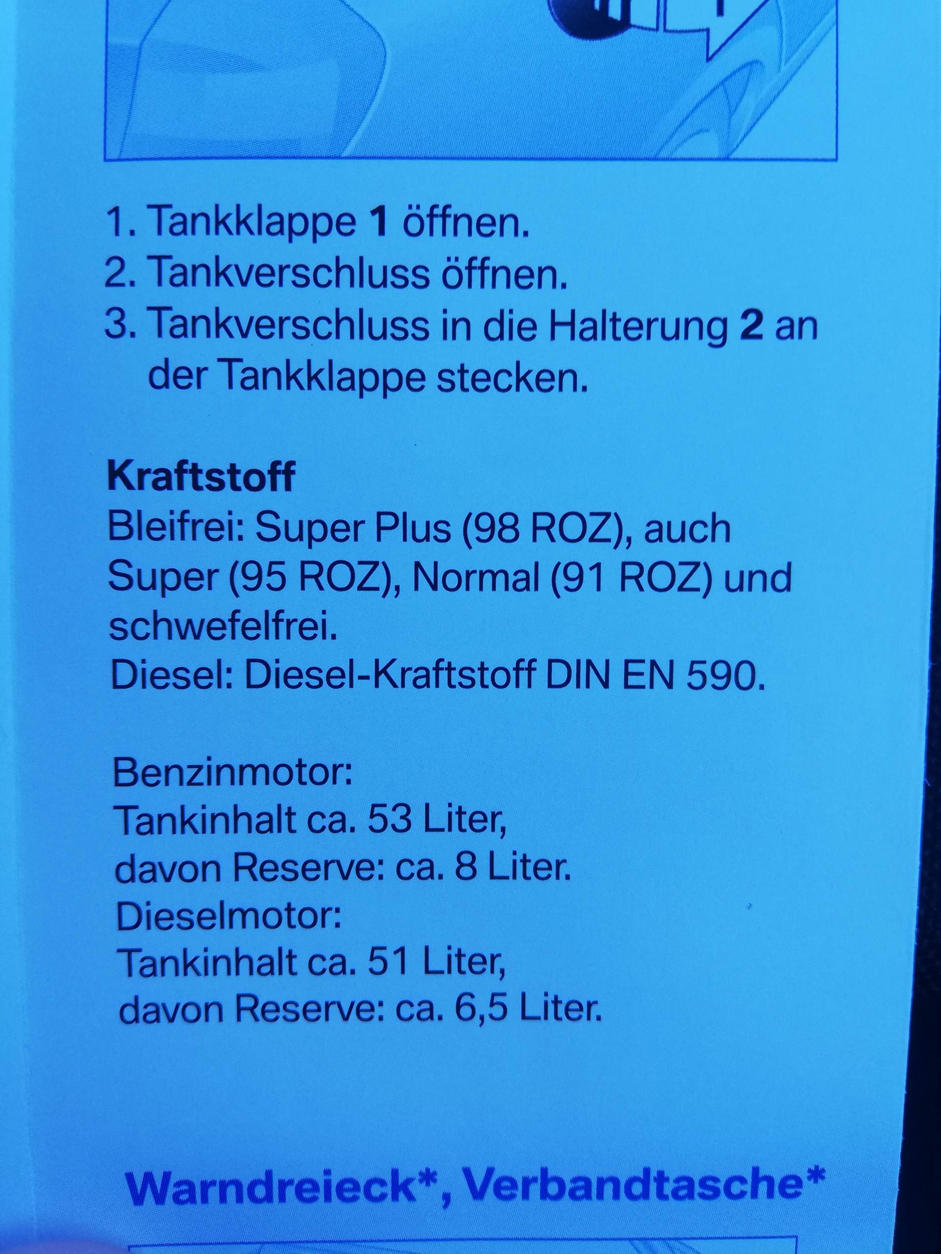 Welches Benzin Darf ICH tanken? (Auto, Auto und Motorrad, BMW)